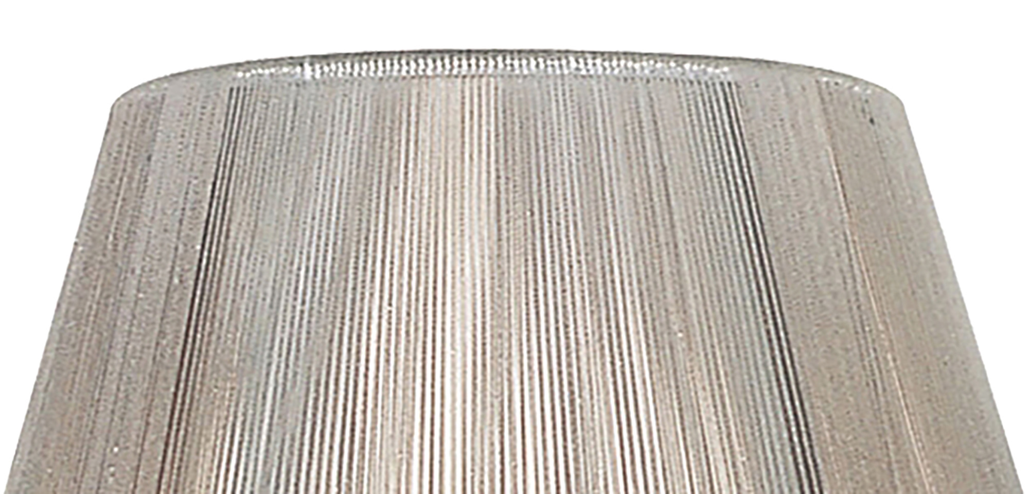 Silk 40cm String Shade Silver Grey MS043  Mantra Fusion Silk String Shades